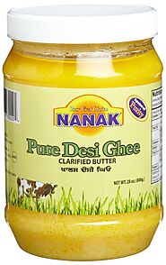 Nanak Pure Desi Ghee Clarified Butter (800g) – Body Fuel Organics