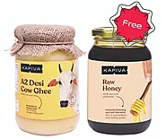 KAPIVA GOURMET COMBO – A2 DESI GHEE + RAW HONEY (FREE) - Vijay Ayurveda pharmacy Mangalore