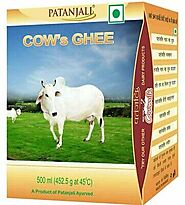 500 ml Patanjali Cow's Ghee Help It Strengthening Cells Membranes & Memory Power 8904109490538 | eBay