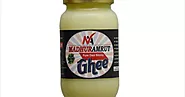 100% Pure & Fresh Desi Bilona Buffalo Ghee (1 Ltr Glass Jar)