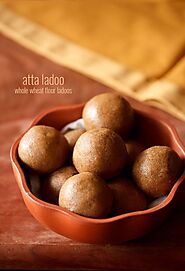 Atta Ladoo | Wheat Ladoo | Dassana’s Veg Recipes