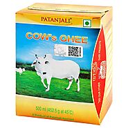 Patanjali Cow Ghee 500Gm - Fair Price 365