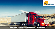 Best Full Truck Load Services California