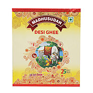 Pure Desi Ghee-Madhusudan Desi Ghee 500 ML, 1 KG Carton Price in India450Madhusudan Desi Ghee-Carton