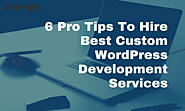 6 Pro Tips To Hire Best Custom WordPress Development Services