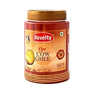 Buy Pure Cow Desi Ghee 1L Online at Best Price - Novelty