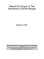 Hunger in North Bengal Tea Gardens | PDF | Malnutrition | Food And Drink
