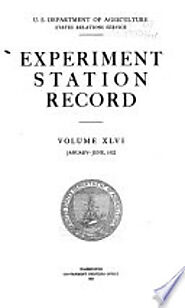 Experiment Station Record - United States. Office of Experiment Stations - Google Books