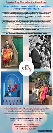 Choose the Best Pre-Wedding Photographer in Chandigarh