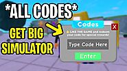 Get Big Simulator Codes 2021 (December) - 𝕃𝕀𝕆ℕ𝕁𝔼𝕂