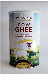 Patanjali Desi Ghee Made from Cow’s Milk 1kg/500gm – RicenSpices