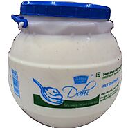 Mother Dairy Curd Plain Jar 5 Kg - BazarOnWeb