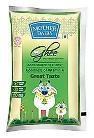 Mother Dairy Cow Ghee Price, Offers in India + Cashback | 2021