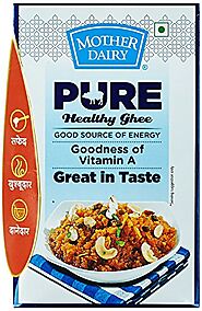 Buy Mother Dairy Pure Healthy Ghee, 1L Online at Low Prices in India | Mother Dairy Pure Healthy Ghee, 1L Reviews, Ra...