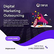 Digital Marketing Project outsourcing services - Tinyox