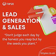 Lead Generation & Sales Project Outsourcing services - Tinyox