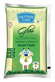 Mother Dairy Cow Ghee,1L Pantry Offer on Amazon India Price Rs. 369 | INRDeals.