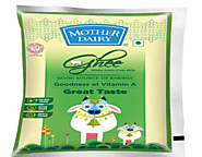 Buy Mother Dairy Cow Ghee Pouch, 1L just at Rs 439 only from Amazon Pantry