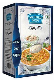 Light Yellow Mother Dairy Pure Cow Ghee at best price INR 430 / Litre in Kota Rajasthan from Kailash Chandra Rajendra...