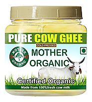 Buy Mother Organic Cow Ghee, 1kg on Amazon | PaisaWapas.com