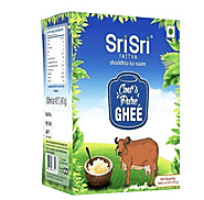 Sri Sri Tattva Cow's Pure Ghee (500ml Pack of 2) » matbasket