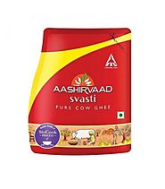 AASHIRVAAD - SVASTI COW GHEE , POUCH Pack Size 50 ml