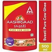 Buy Aashirvaad Svasti Cow Ghee Online at Best Price - bigbasket