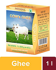 Patanjali Cow Ghee 1 Ltr | Swanand Online