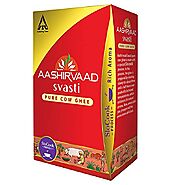 Aashirvaad Svasti Pure Cow Ghee Price, Offers in India + Cashback | 2021
