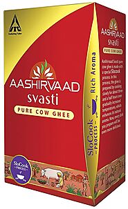 Buy Aashirvaad Svasti Pure Cow ghee 1L Online at Low Prices in India - Paytmmall.com