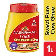 Aashirvaad Svasti Pure Cow Ghee Price 1ltr | Online Grocery Shopping