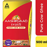 Aashirvaad Svasti Pure Cow Ghee - 500 ml | Apnamarket