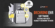 DrChrono EHR Software - DrChrono EHR Software: Features With Best Usability According To Users