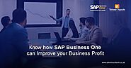 Know how SAP Business One can Improve your Business profit