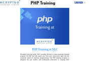 'PHP Training' from 'IT Training Programs Rajkot' by NCrypted Learning Center