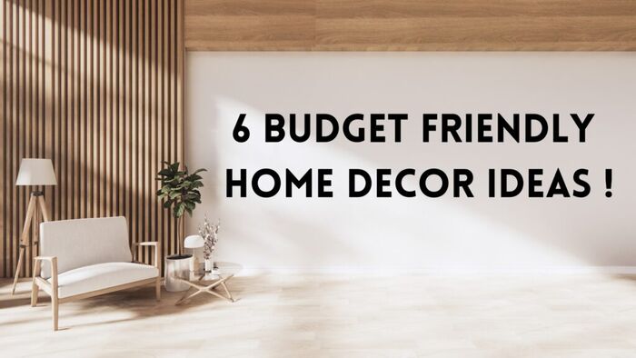 6 Easy & Affordable interior design ideas to transform your home.  A Listly List