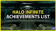 Halo Infinite All Achievements List [2021] - 𝕃𝕀𝕆ℕ𝕁𝔼𝕂