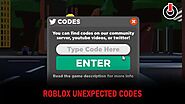 Roblox unexpected Codes List (December 2021) - 𝕃𝕀𝕆ℕ𝕁𝔼𝕂