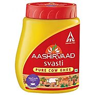 Aashirvaad Svasti Pure Cow Ghee 1L – Green Mart SG