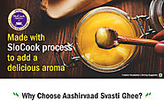 Aashirvaad Svasti Pure Cow Ghee, Pet Pack 1L, Desi Ghee with Rich Aroma : Amazon.in: Grocery & Gourmet Foods