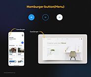 Hamburger Button