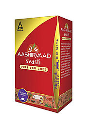 best online groceries shopping India |Aashirvaad Svasti Ghee - Pure Cow Ghee