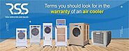 Terms you should look for in the warranty of an air cooler - Ram Services & Sales