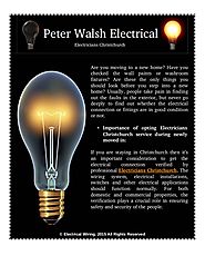 Which Services Do You Expect From Electricians Christchurch