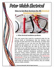 How to Get Best Services for All Electrical Problems