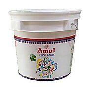 Amul Pure Ghee, 10Kg Bucket | KiranaMarket.com