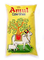 Buy amul Cow Ghee Pouch, 500ml Online at Low Prices in India | amul Cow Ghee Pouch, 500ml Reviews, Ratings | IdeaKart...