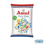 amul ghee 1ltr pouch - Vasant supermarket