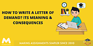How To Write A Letter Of Demand? Its Meaning & Consequences