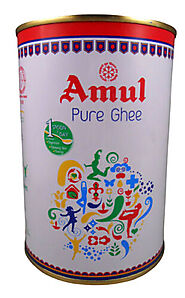 Details about  Amul Pure Ghee 1kg / 2.2lb / 33.8FL oz Cooking Oil Healthy